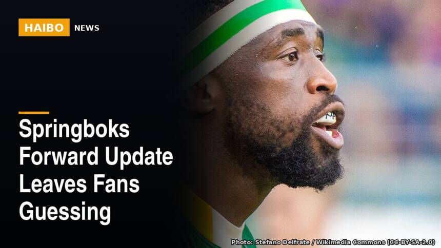Springboks Forward Update Leaves Fans Guessing