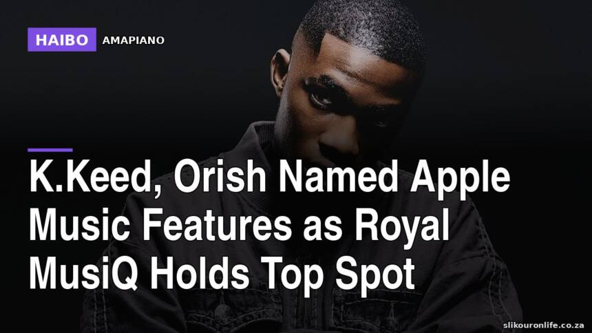 K.Keed, Orish Named Apple Music Features as Royal MusiQ Holds Top Spot