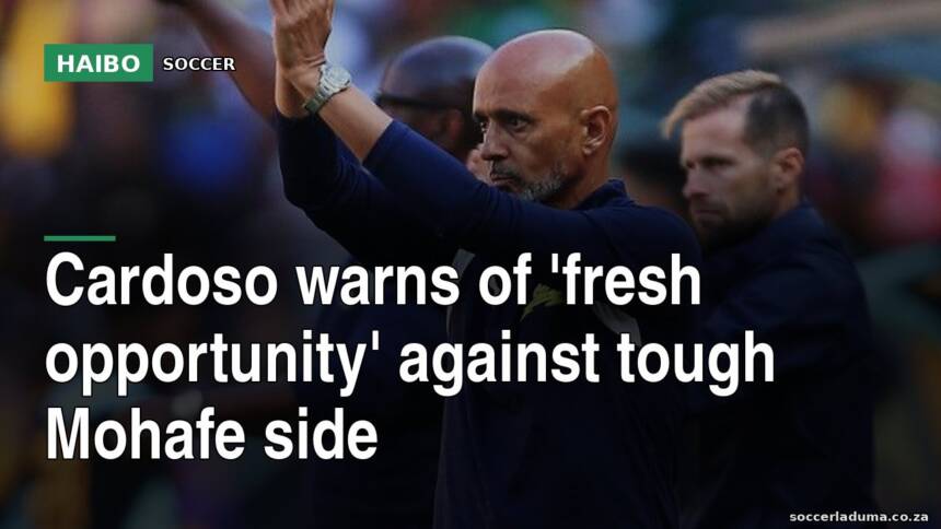 Cardoso warns of 'fresh opportunity' against tough Mohafe side