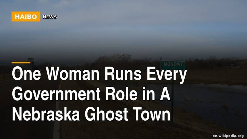 One Woman Runs Every Government Role In A Nebraska Ghost Town