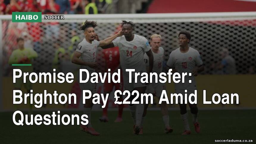 Promise David Transfer: Brighton Pay £22m Amid Loan Questions
