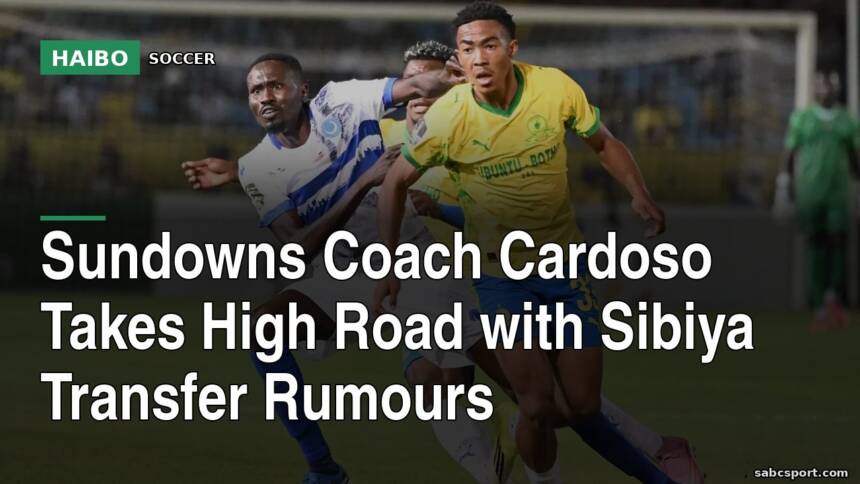 Sundowns Coach Cardoso Takes High Road With Sibiya Transfer Rumours