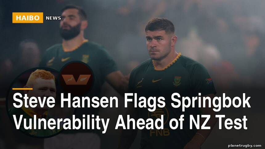 Steve Hansen Flags Springbok Vulnerability Ahead Of NZ Test