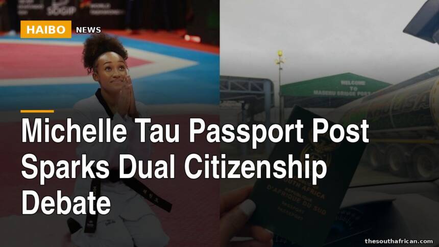 Michelle Tau Passport Post Sparks Dual Citizenship Debate