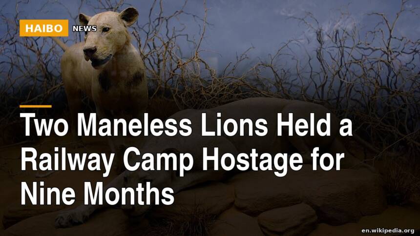 Two Maneless Lions Held a Railway Camp Hostage for Nine Months
