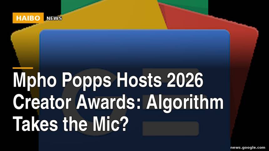 Mpho Popps Hosts 2026 Creator Awards: Algorithm Takes the Mic?