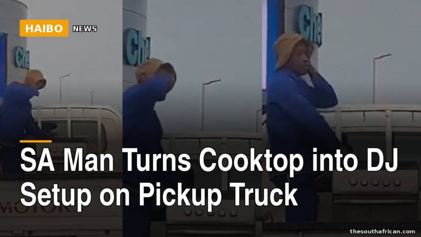 SA Man Turns Cooktop Into DJ Setup On Pickup Truck
