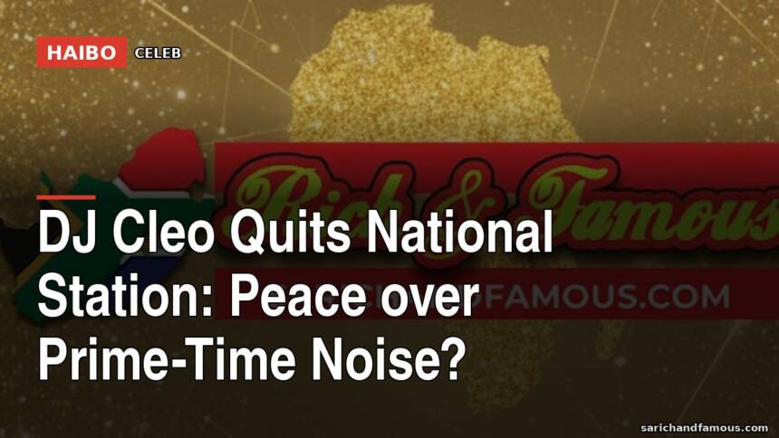 DJ Cleo Quits National Station: Peace Over Prime-Time Noise?