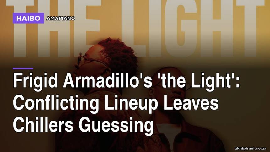Frigid Armadillo's 'The Light': Conflicting Lineup Leaves Chillers Guessing