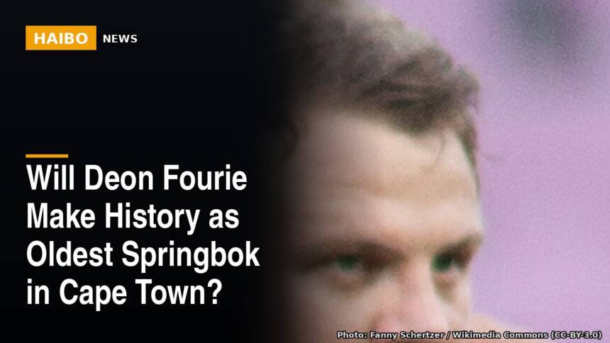 Will Deon Fourie Make History as Oldest Springbok in Cape Town?