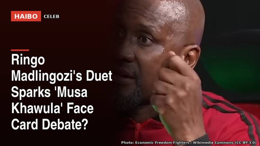 Ringo Madlingozi's Duet Sparks 'Musa Khawula' Face Card Debate?