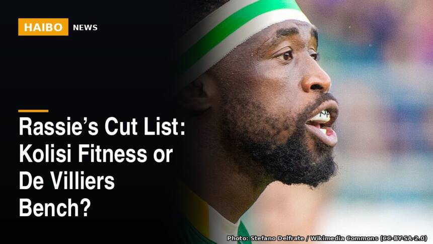 Rassie’s Cut List: Kolisi Fitness Or De Villiers Bench?