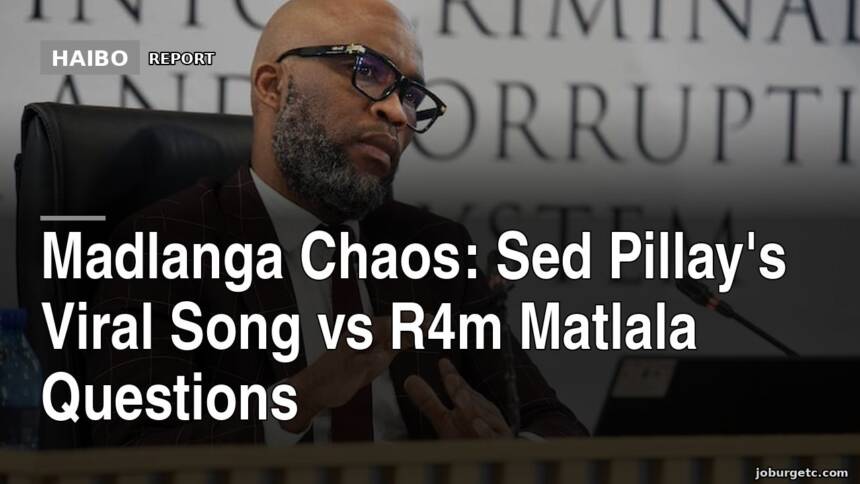 Madlanga Chaos: Sed Pillay's Viral Song vs R4m Matlala Questions