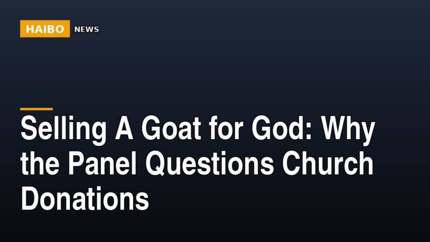 When Healing Becomes A Harvest: The Panel’s Church Donation Take