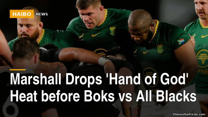 Marshall Drops 'Hand of God' Heat Before Boks vs All Blacks