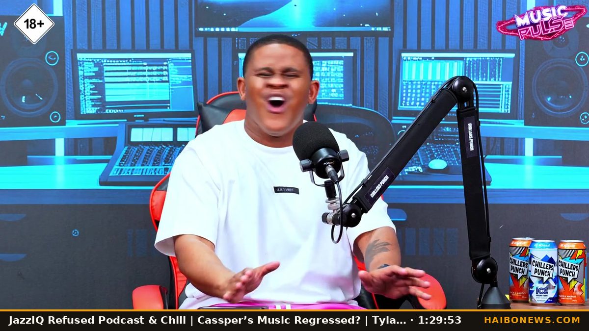Still from the episode: JazziQ Refused Podcast & Chill | Cassper’s Music Regressed? | Tyla vs Nigeria | Penny Lebyane