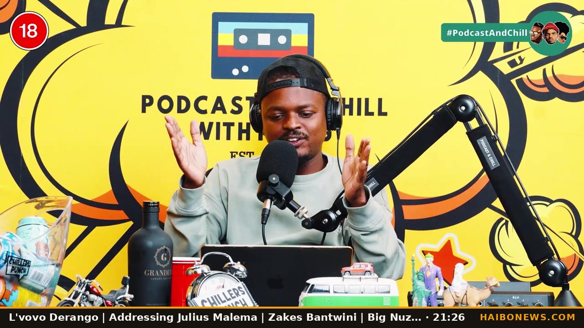 Still from the episode: L'vovo Derango | Addressing Julius Malema | Zakes Bantwini | Big Nuz | Rebuilding After A Stroke