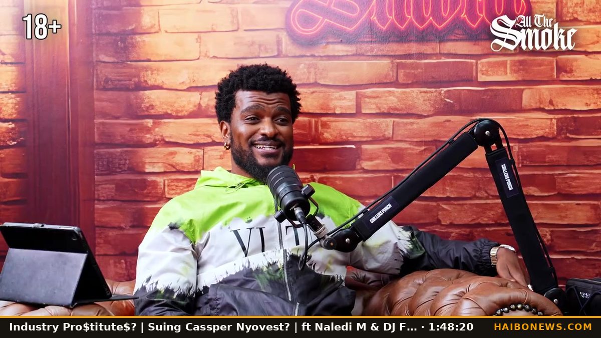 Still from the episode: Industry Pro$titute$? | Suing Cassper Nyovest? | ft Naledi M & DJ Fae Fae …