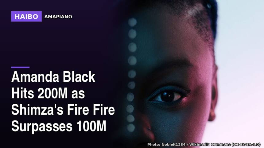 Amanda Black Hits 200M as Shimza's Fire Fire Surpasses 100M