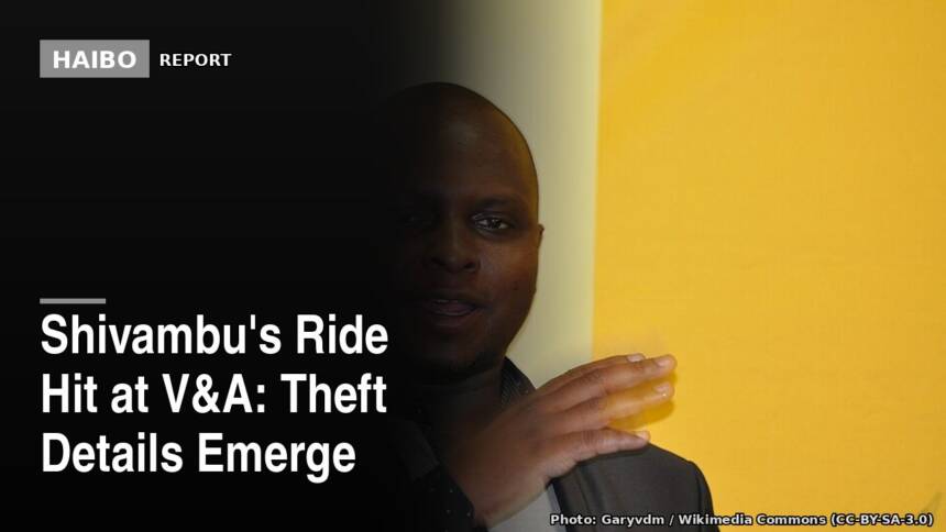 Shivambu's Ride Hit at V&A: Theft Details Emerge
