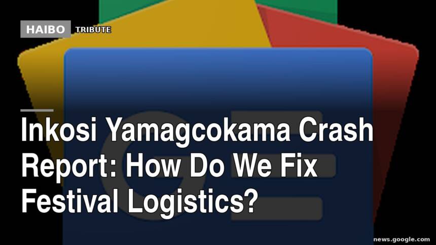 Inkosi Yamagcokama Crash Report: How Do We Fix Festival Logistics?