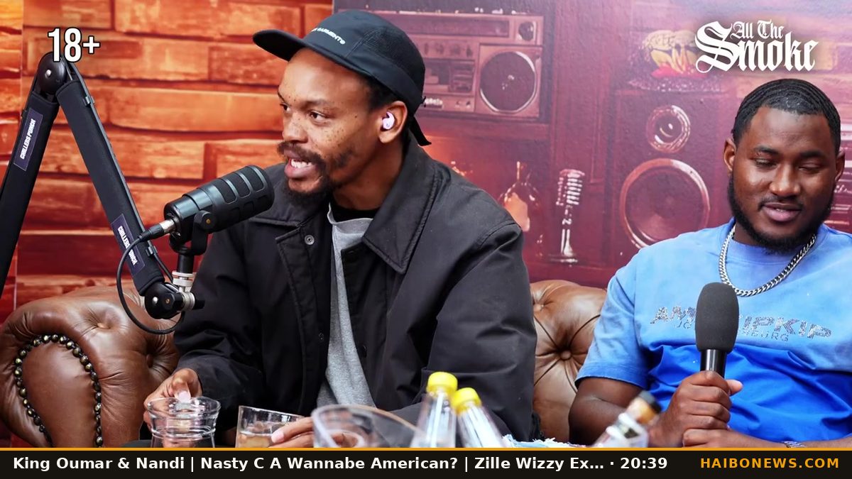 Still from the episode: King Oumar & Nandi | Nasty C A Wannabe American? | Zille Wizzy Exposed | Did Emtee Crack? | ft Nota