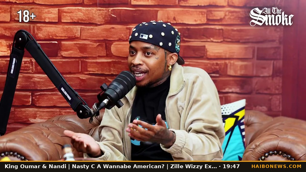Still from the episode: King Oumar & Nandi | Nasty C A Wannabe American? | Zille Wizzy Exposed | Did Emtee Crack? | ft Nota