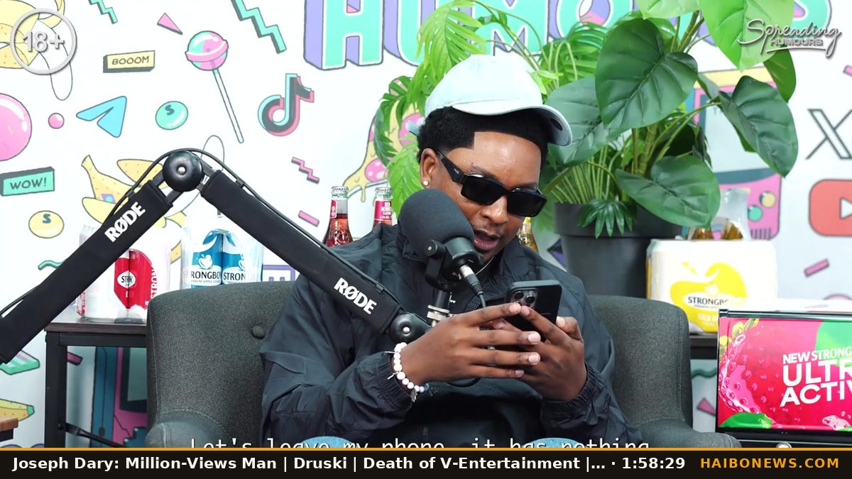 Still from the episode: Joseph Dary: Million-Views Man | Druski | Death of V-Entertainment | Businessman vs Youtuber