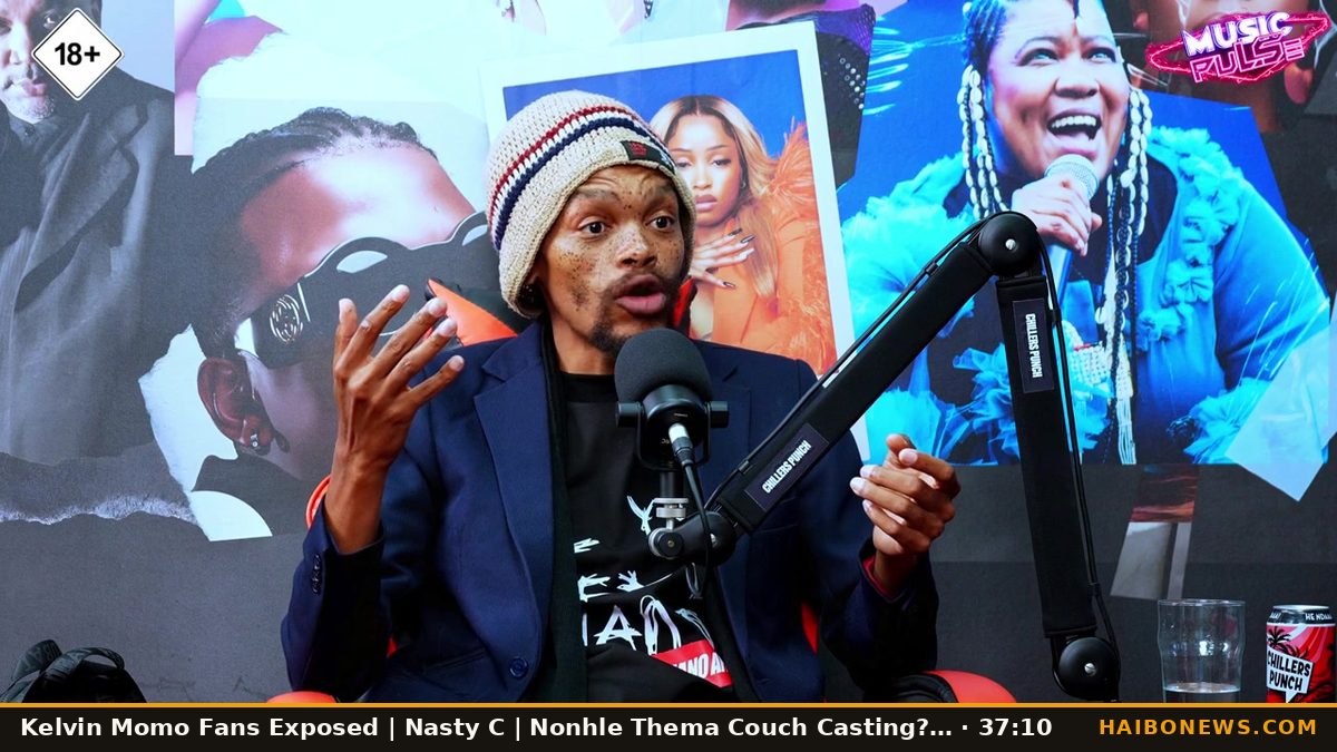 Still from the episode: Kelvin Momo Fans Exposed | Nasty C | Nonhle Thema Couch Casting? | Bubblegum Artists | Thatohatsi