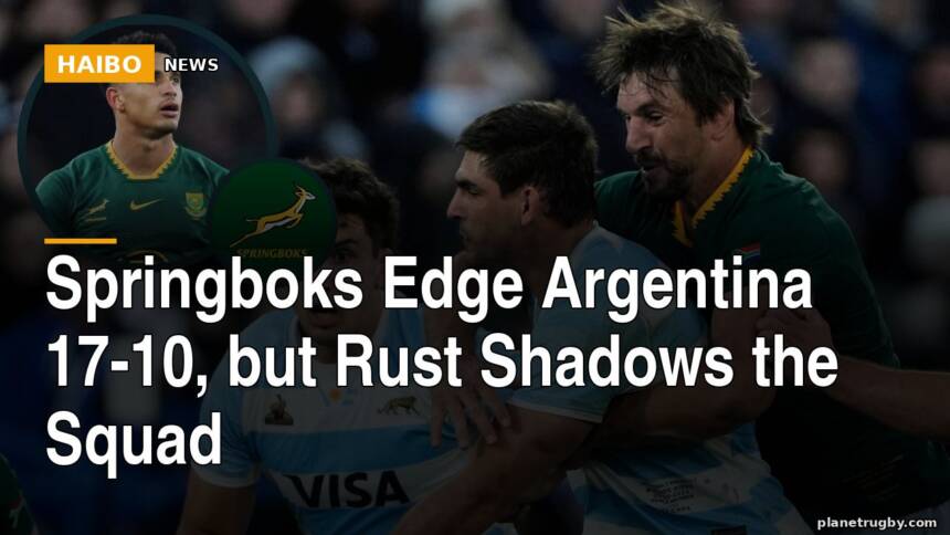 Springboks Edge Argentina 17-10, But Rust Shadows the Squad