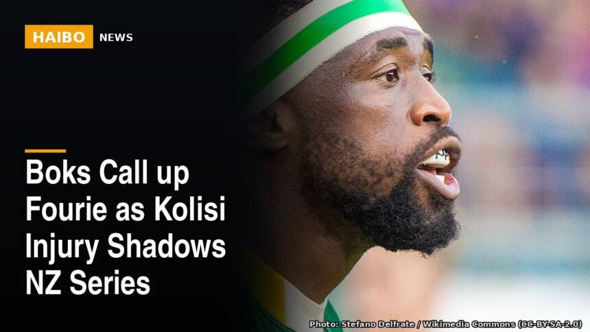 Boks Call Up Fourie As Kolisi Injury Shadows NZ Series
