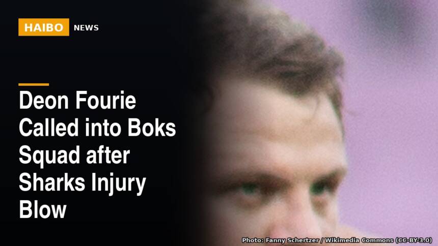 Deon Fourie Called Into Boks Squad After Sharks Injury Blow