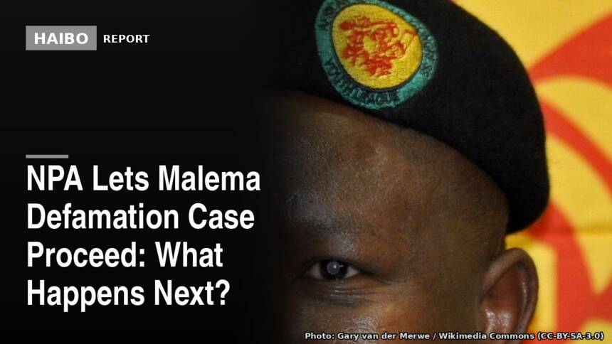 NPA Lets Malema Defamation Case Proceed: What Happens Next?