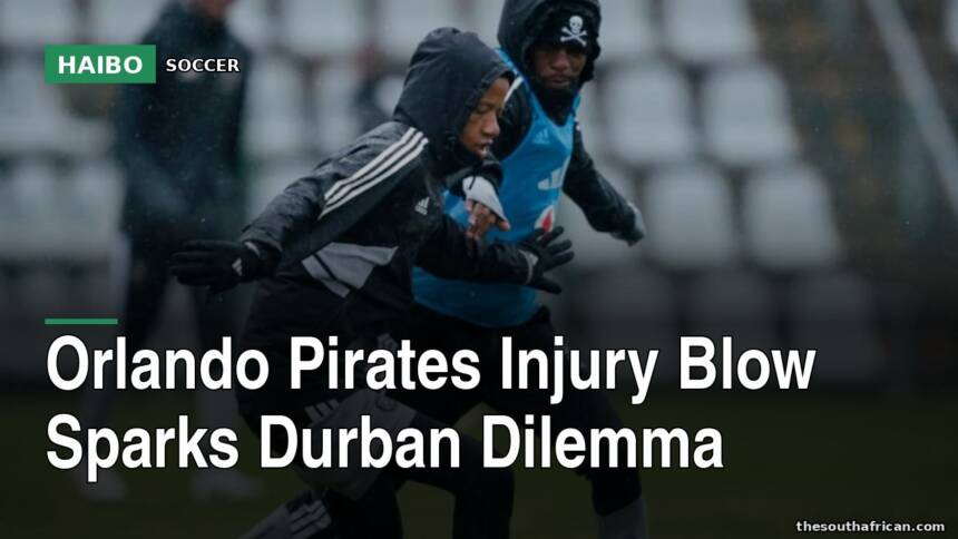 Orlando Pirates Injury Blow Sparks Durban Dilemma