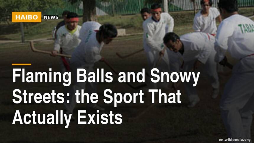 Flaming Balls And Snowy Streets: The Sport That Actually Exists