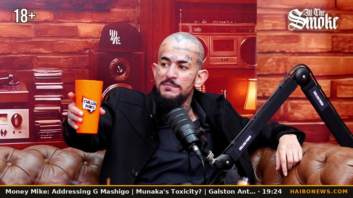 Still from the episode: Money Mike: Addressing G Mashigo | Munaka's Toxicity? | Galston Anthony's KYP Party | Voting Theory