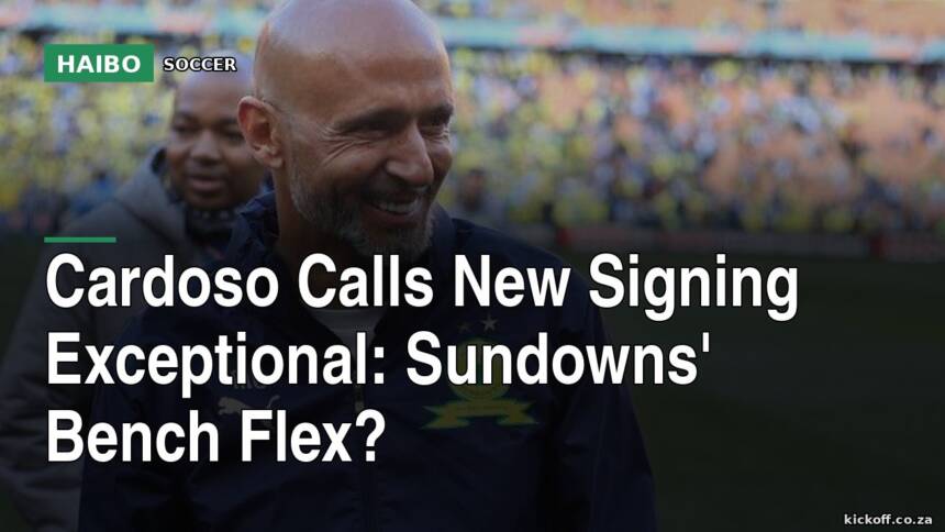 Cardoso Calls New Signing Exceptional: Sundowns' Bench Flex?