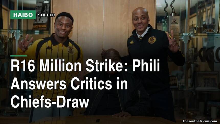 R16 Million Strike: Phili Answers Critics In Chiefs-Draw