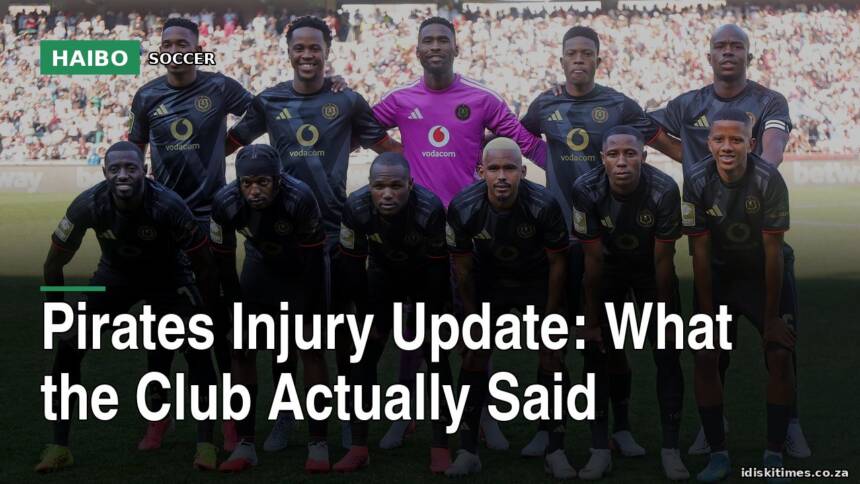 Pirates Injury Update: What The Club Actually Said