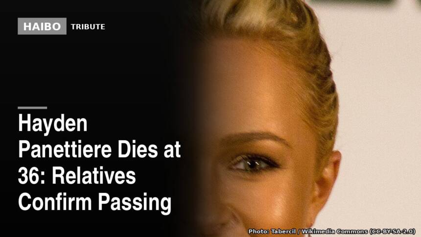 Hayden Panettiere Dies at 36: Relatives Confirm Passing