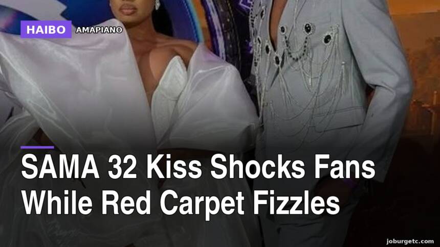 SAMA 32 Kiss Shocks Fans While Red Carpet Fizzles
