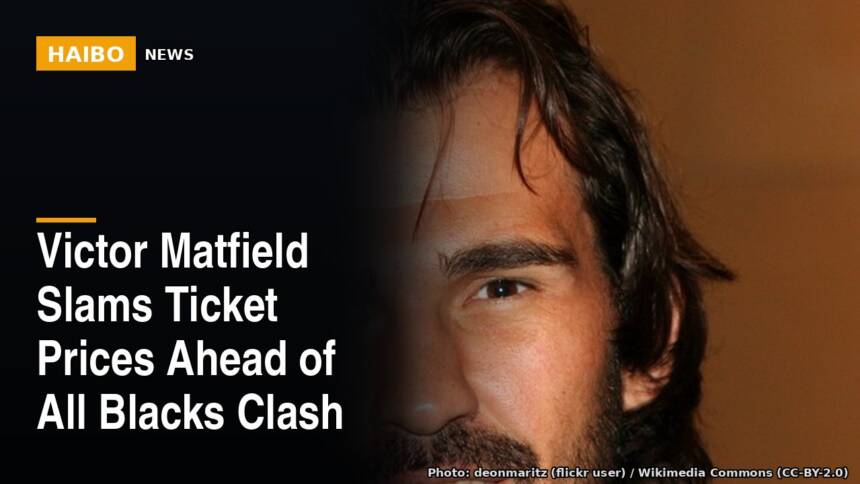 Victor Matfield Slams Ticket Prices Ahead of All Blacks Clash