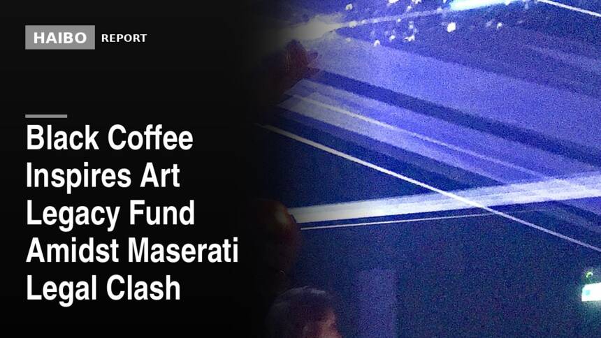 Black Coffee Inspires Art Legacy Fund Amidst Maserati Legal Clash