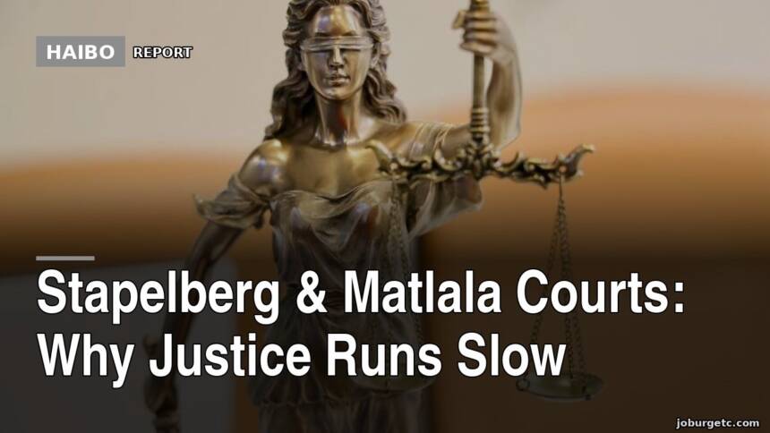 Stapelberg & Matlala Courts: Why Justice Runs Slow