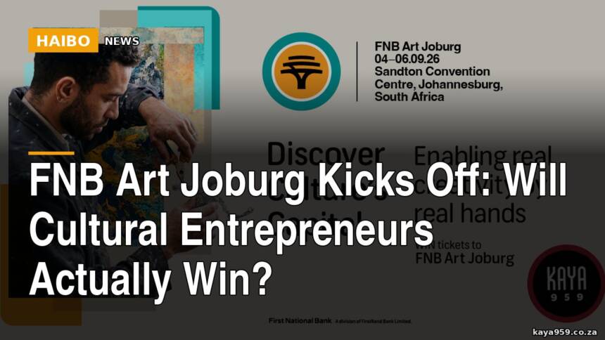 FNB Art Joburg Kicks Off: Will Cultural Entrepreneurs Actually Win?