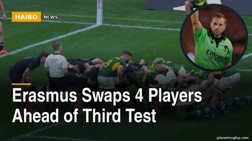Erasmus Swaps 4 Players Ahead of Third Test