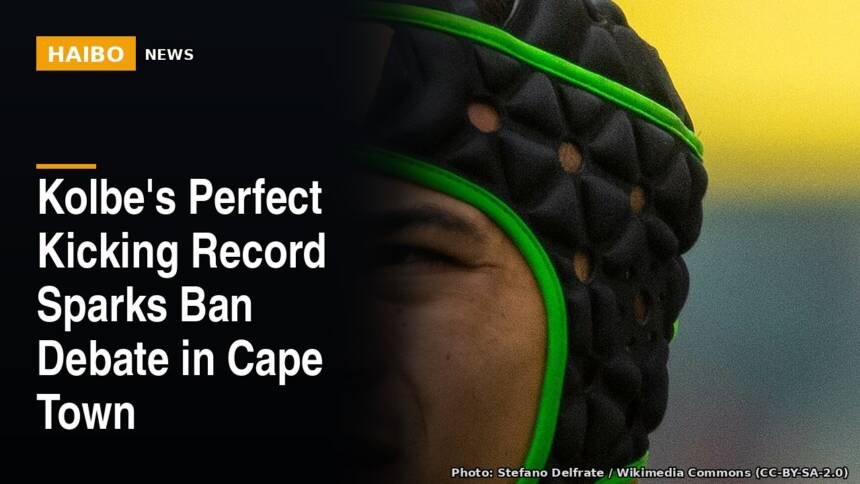 Kolbe's Perfect Kicking Record Sparks Ban Debate In Cape Town