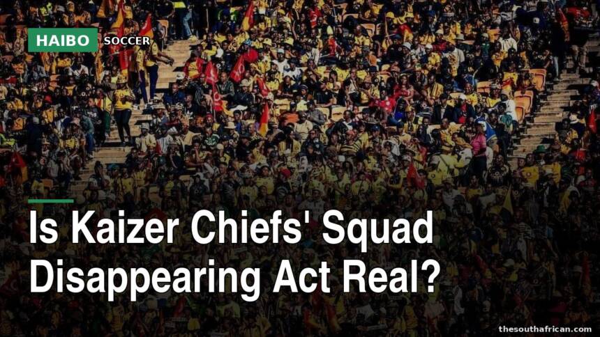 Is Kaizer Chiefs' Squad Disappearing Act Real?