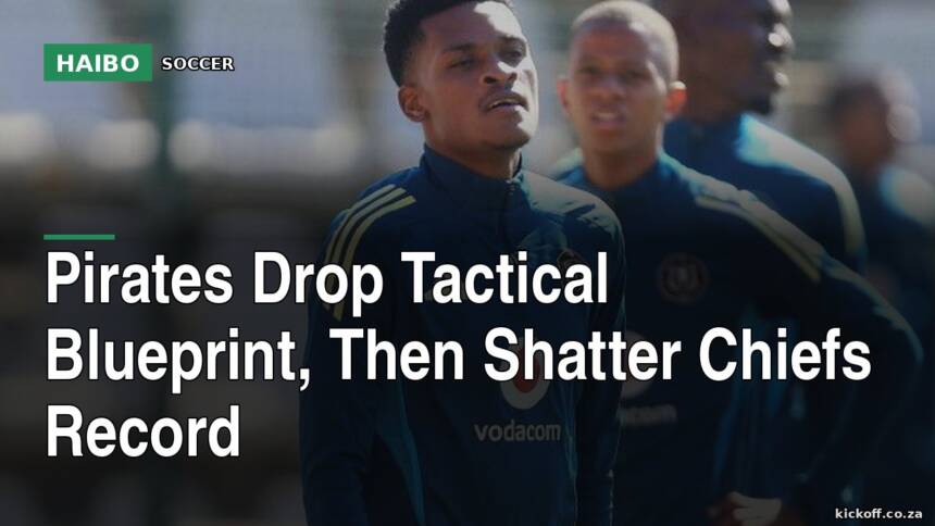 Pirates Drop Tactical Blueprint, Then Shatter Chiefs Record