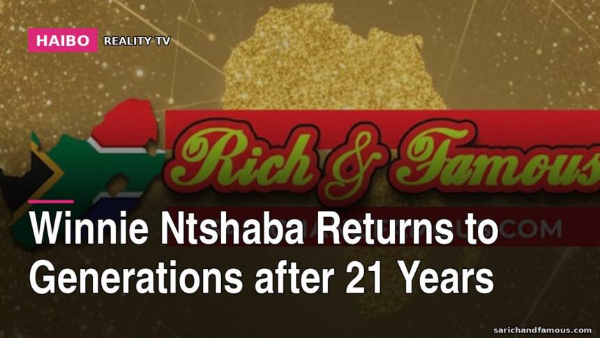 Winnie Ntshaba Returns to Generations After 21 Years